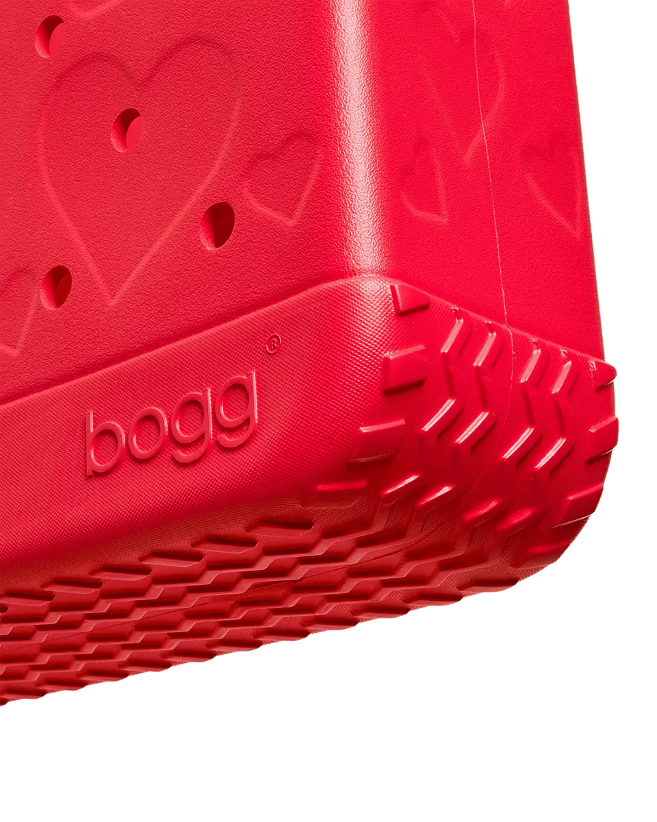 Baby Bogg Bag - Conversation Hearts Bright Red - Image 4