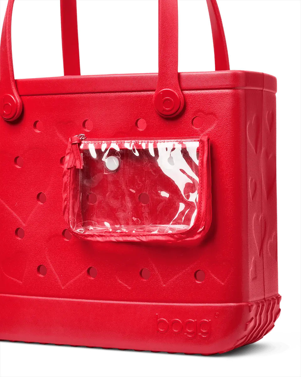 Baby Bogg Bag - Conversation Hearts Bright Red - Image 5